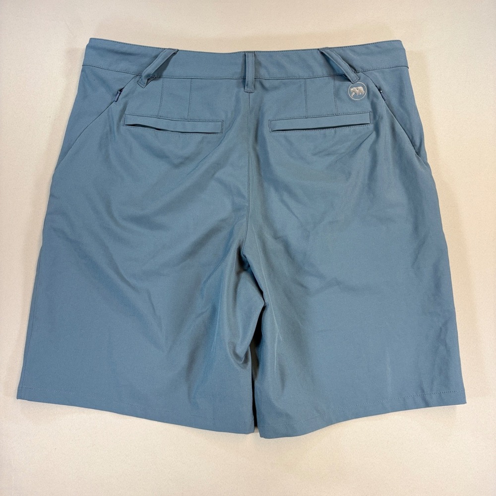 The Normal Brand Hybrid Shorts Mens 34 Blue 8" Performance Stretch Golf Hiking